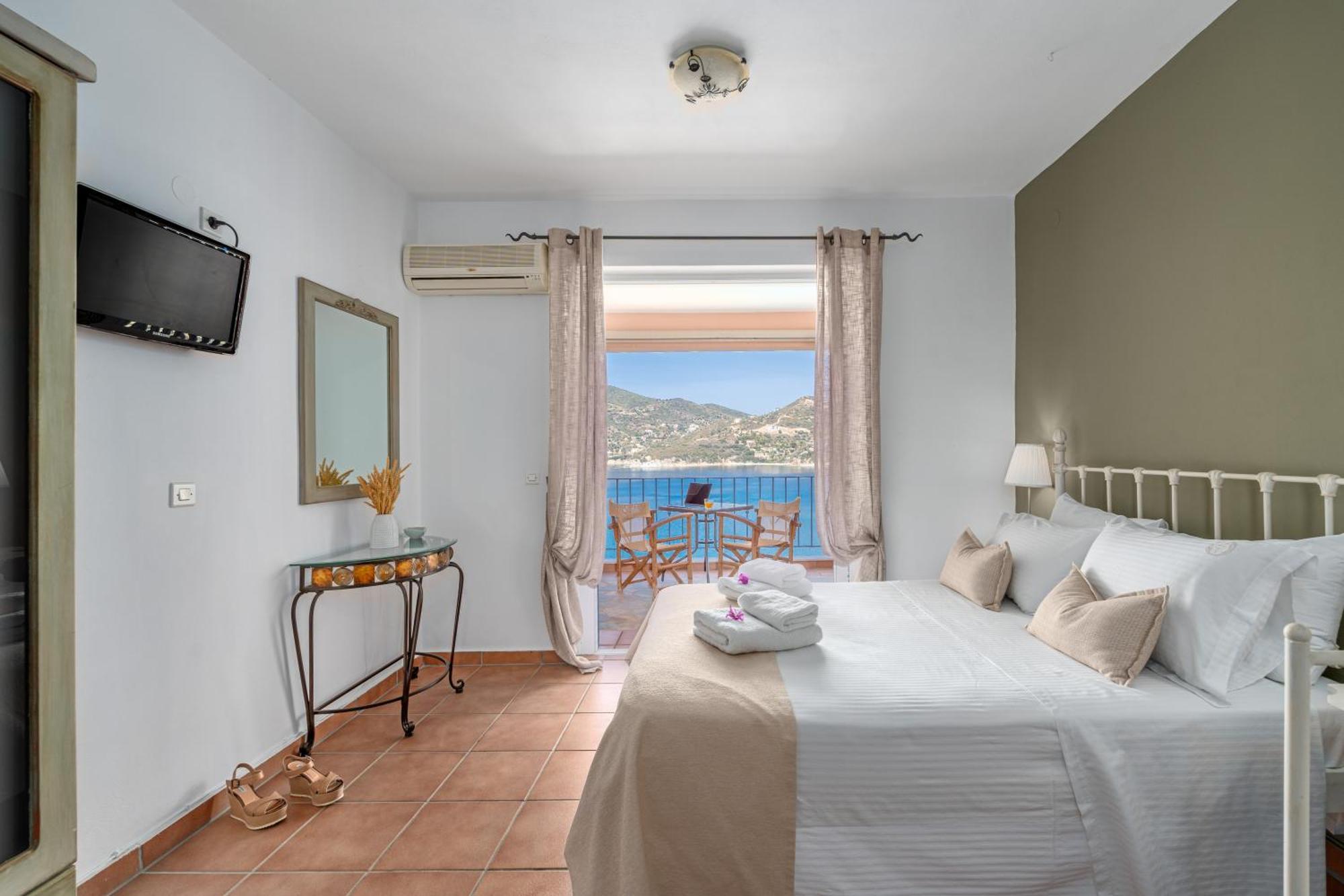Niovi Seaview Apartments Agioi Apostoli Exterior photo
